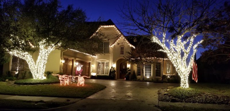 Christmas lights Irving